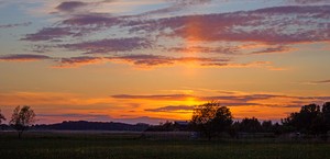 Vom hohen Himmel ein leuchtendes Schweigen....