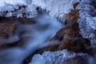 Eisbildung am Bach