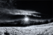 In der Nähe von Schloss Elmau ...