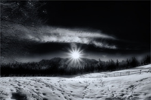 In der Nähe von Schloss Elmau ...