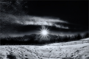 In der Nähe von Schloss Elmau ...