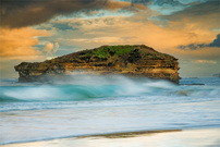 Brandung im Morgenlicht