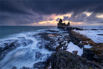 das letzte Licht am Meer