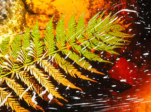 Der Farbeimer ist umgekippt