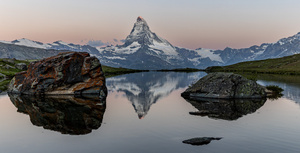 Blaue Stunde am Matterhorn