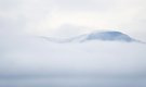 Nebel-Schnee-Berg