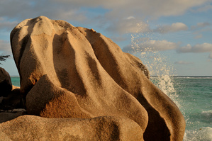 Am Strand von LaDigue