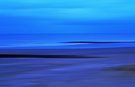 Strand in Blau
