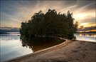 Strahlende Insel