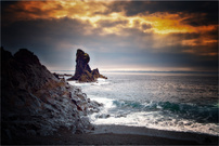 Strand in Island ...