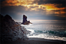 Strand in Island ...