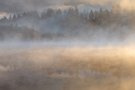 Herbstmorgen  am See