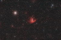 NGC 281 der Pac-Man - Nebel in der Kassiopeia