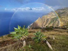 Regenbogen optisches Naturphänomen