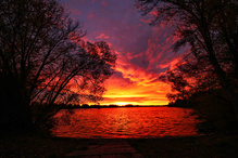Was soll man zu so einem Morgenrot sagen!!??
