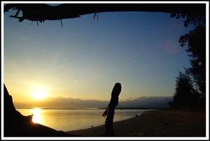 Sonnenaufgang über Lombok