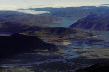 Westgrönland aus der Luft