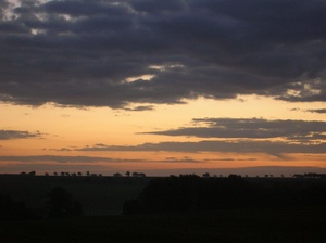 Sonnenaufgang vor meiner Tür