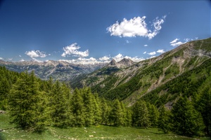 Blick vom Col d'Allos