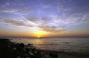 Sonnenaufgang am Meer