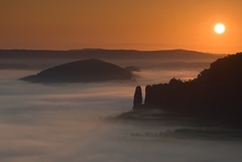 Sonnenaufgang über dem Bloßstock