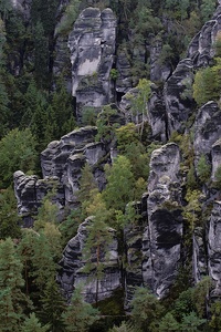 Felsformation in der Bastei