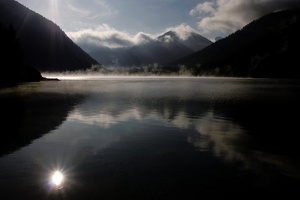 Morgenstimmung am Plansee/Tirol