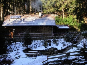 einsame Hütte im Schwarzwald