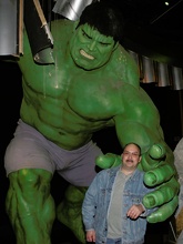 Mein Freund Hulk und ich (Ich bin der unten rechts und heise Volker Arnold)