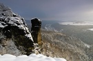 Teufelsturm im Winter