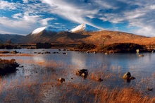 Rannoch Moor am Abend