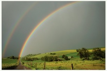 doppelter Regenbogen - KD