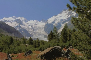 Berninagletscher bei Morteratsch