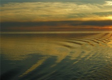 Nachtstimmung auf dem Onega See