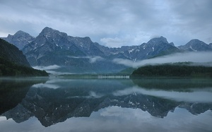 Abendstimmung am Almsee_2