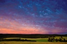 Mammatus bei Sonnenuntergang