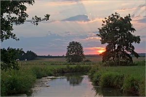 Abends an der Abens