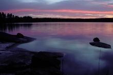 Abendstimmung am Malsjö