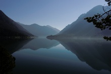 Morgenstimmung am Plansee in Tirol