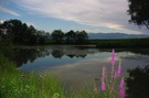 Abends am See