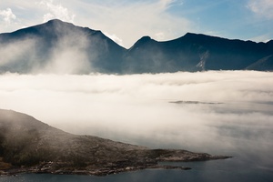 Über dem Tysfjord