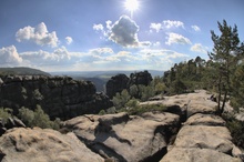 Blick vom Reitsteig