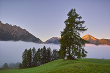 Morgenstimmung in den Bergen