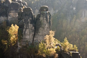 Herbst in den Affensteinen