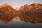 Sonnenaufgang am Jenny Lake (GrantTeton NP/USA)