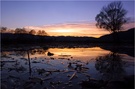 Blaue Stunde am See