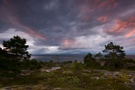 Stuermischer Tag am Trondheimfjord