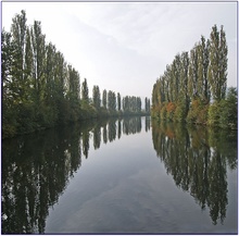 Herbststimmung am Kanal