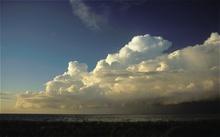 Abendliche Wolkenstimmung auf Poel