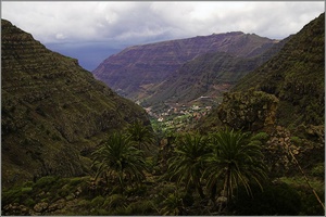 La Gomera - Blick ins Valle Gran Rey